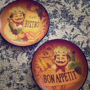 Chef decoration Plates